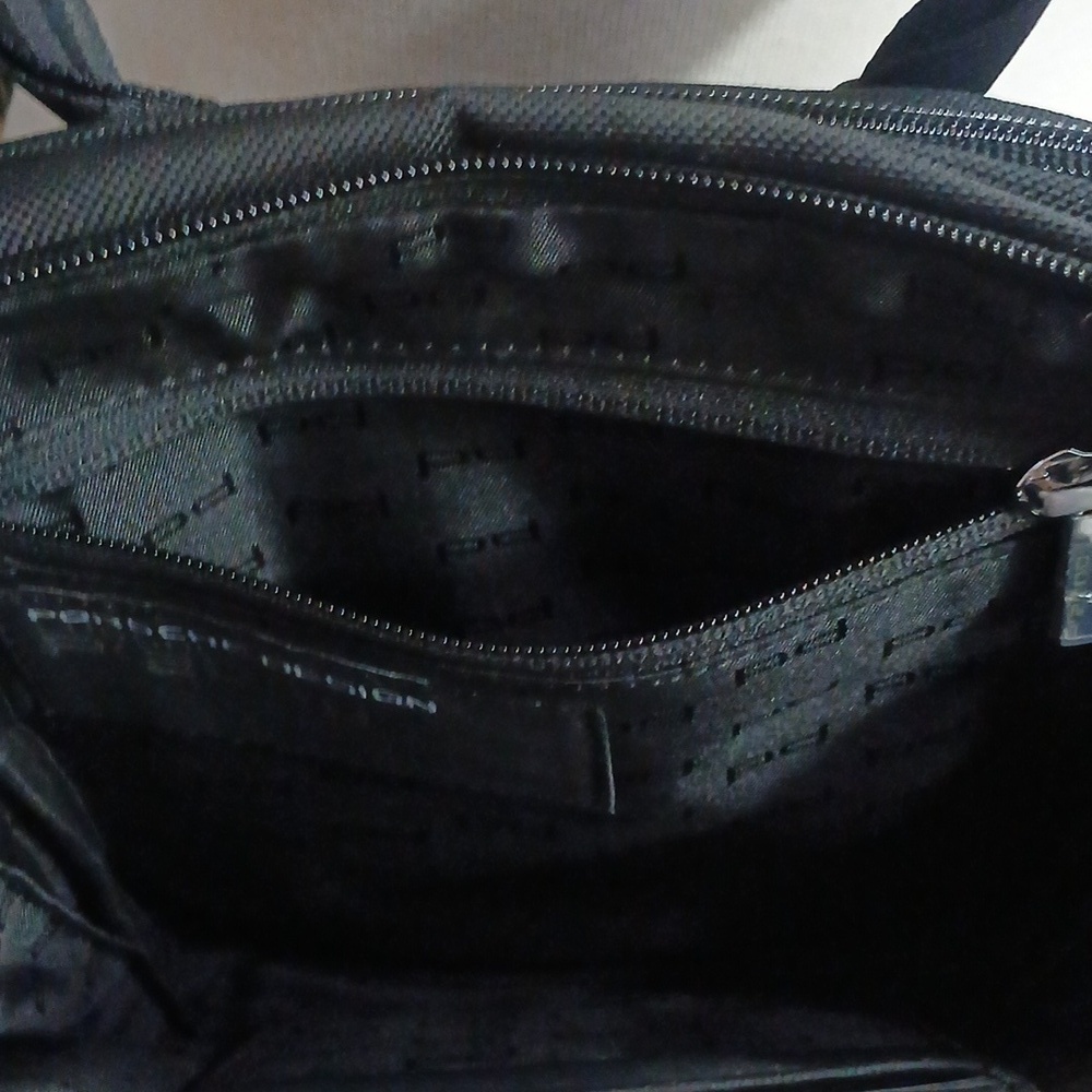 Porsche Design Luggage P2000 Mens Organizer Pouch Sling Black Crossbody Bag - Picture 6 of 10